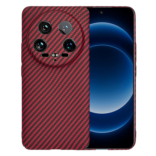Techsuit - Carbonite FiberShell - Xiaomi 14 Ultra - Piros tok Techsuit - Carbonite FiberShell - Xiaomi 14 Ultra - Piros tok