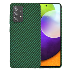 Techsuit - Carbonite FiberShell - Samsung Galaxy A52 4G / A52 5G / A52s 5G - Zöld tok