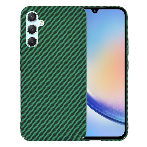 Techsuit - Karbonit Szálas Héj - Samsung Galaxy A34 5G - Zöld tok Techsuit - Karbonit Szálas Héj - Samsung Galaxy A34 5G - Zöld tok