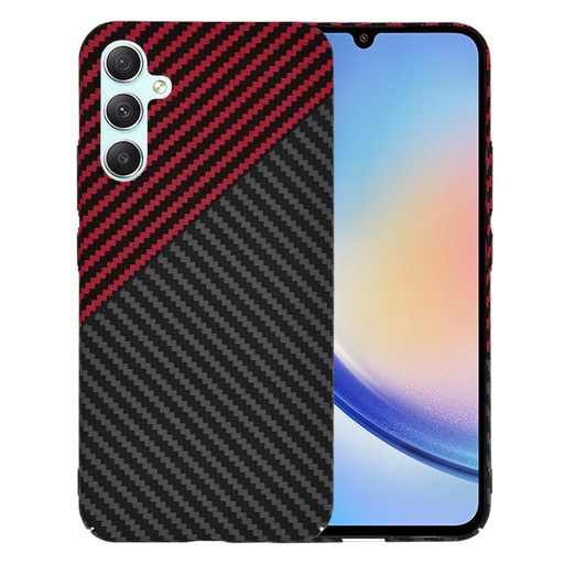 Techsuit - Karbonit Szálhéj - Samsung Galaxy A34 5G - Vörös Vortex tok Techsuit - Karbonit Szálhéj - Samsung Galaxy A34 5G - Vörös Vortex tok