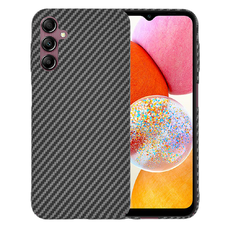 Techsuit - Karbonit Szálhéj - Samsung Galaxy A14 4G / A14 5G - Fekete tok