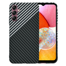  Techsuit - Karbonit Szálhéj - Samsung Galaxy A14 4G / A14 5G - Lopakodó Szürke tok