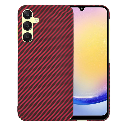 Techsuit - Carbonite FiberShell - Samsung Galaxy A25 5G - Piros tok Techsuit - Carbonite FiberShell - Samsung Galaxy A25 5G - Piros tok