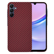  Techsuit - Carbonite FiberShell - Samsung Galaxy A15 4G / A15 5G - Piros tok
