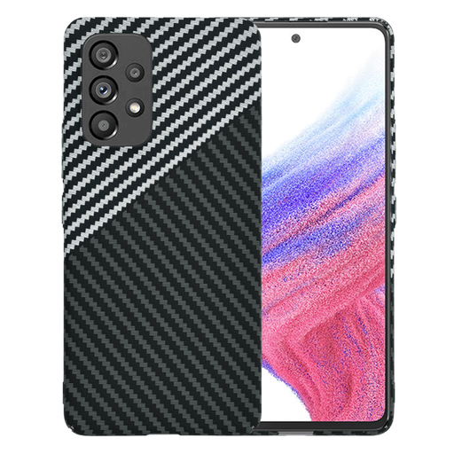Techsuit - Carbonite FiberShell - Samsung Galaxy A53 5G - Lopakodó Szürke tok Techsuit - Carbonite FiberShell - Samsung Galaxy A53 5G - Lopakodó Szürke tok