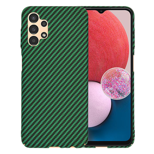 Techsuit - Carbonit Szálhéj - Samsung Galaxy A13 4G - Zöld tok Techsuit - Carbonit Szálhéj - Samsung Galaxy A13 4G - Zöld tok