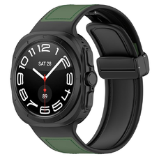  Techsuit - Óraszíj (W056) - Samsung Galaxy Watch Ultra 47mm - Zöld