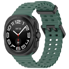  Techsuit - Óraszíj (W062) - Samsung Galaxy Watch Ultra 47mm - Zöld