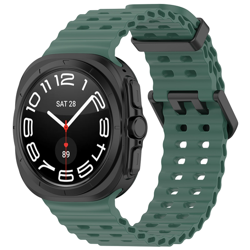  Techsuit - Óraszíj (W062) - Samsung Galaxy Watch Ultra 47mm - Zöld