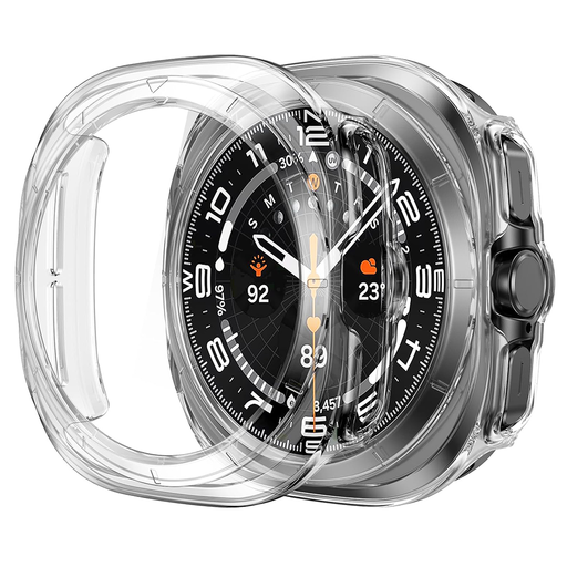 Techsuit - Defense360 Pro + Kijelzővédő - Samsung Galaxy Watch Ultra (47mm) - Átlátszó tok Techsuit - Defense360 Pro + Kijelzővédő - Samsung Galaxy Watch Ultra (47mm) - Átlátszó tok