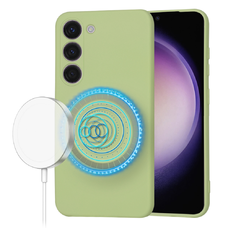  Techsuit - SoftFlex MagSafe - Samsung Galaxy S23 - Matcha tok