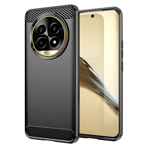 Techsuit - Karbonszilikon - Realme 13 Pro / 13 Pro+ - Fekete tok Techsuit - Karbonszilikon - Realme 13 Pro / 13 Pro+ - Fekete tok