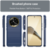  Techsuit - Szén-szilikon - Realme 13 Pro / 13 Pro+ - Kék tok - 1. kép