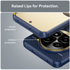  Techsuit - Szén-szilikon - Realme 13 Pro / 13 Pro+ - Kék tok - 4. kép