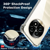  Techsuit - Ütésálló Átlátszó Szilikon - Realme 13 Pro / 13 Pro+ - Átlátszó tok - 3. kép