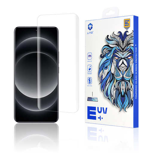 Lito - 3D UV Üveg - Xiaomi 14 Ultra - Átlátszó üvegfólia Lito - 3D UV Üveg - Xiaomi 14 Ultra - Átlátszó üvegfólia