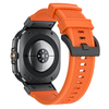  Techsuit - Óraszíj (W068) - Samsung Galaxy Watch Ultra 47mm - Narancssárga / Fekete - 0. kép