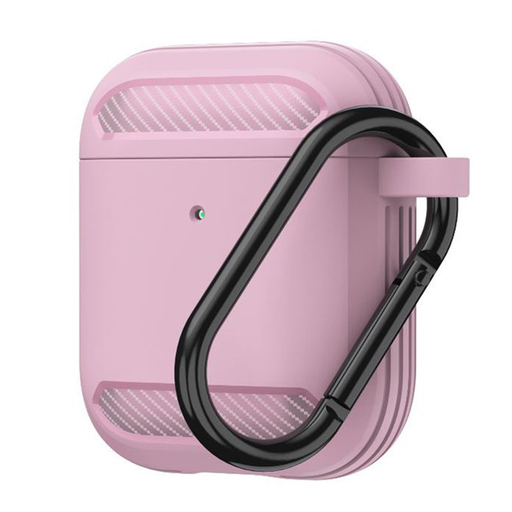 Techsuit - Karbon Szilikon - AirPods 1 / AirPods 2-hez - Rózsaszín tok Techsuit - Karbon Szilikon - AirPods 1 / AirPods 2-hez - Rózsaszín tok