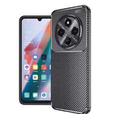  Techsuit - Szénszálas - Xiaomi Redmi 14C / Poco C75 - Fekete tok
