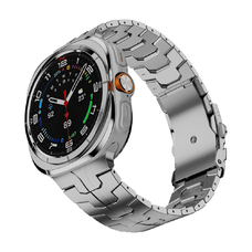  Techsuit - Óraszíj (W063) - Samsung Galaxy Watch Ultra 47mm - Ezüstszínű