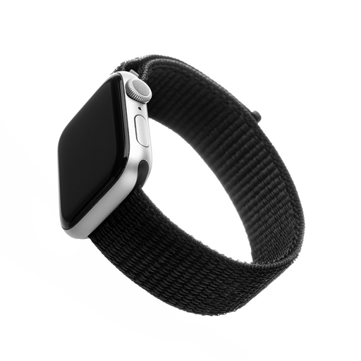  Állítható - Nylonszíj 32mm - Apple Watch 1/2/3/4/5/6/7/8/9/10/SE/SE 2 (38/40/41/42mm) - Fekete