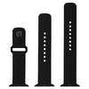  Fixed - Szilikon Sport Szíj Készlet 32 mm - Apple Watch 1/2/3/4/5/6/7/8/9/10/SE/SE 2 (38/40/41/42 mm) - Fekete - 1. kép