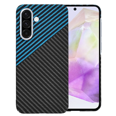  Techsuit - Carbonite FiberShell - Samsung Galaxy A36 5G - Kék Impulzus tok