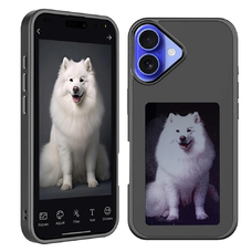  Techsuit - NFC Okosképernyő - iPhone 16 Plus - Fekete tok