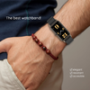  Techsuit - Óraszíj (W012) - Apple Watch 1/2/3/4/5/6/7/8/9/10/SE/SE 2 (38/40/41/42mm) - Ezüst - 1. kép