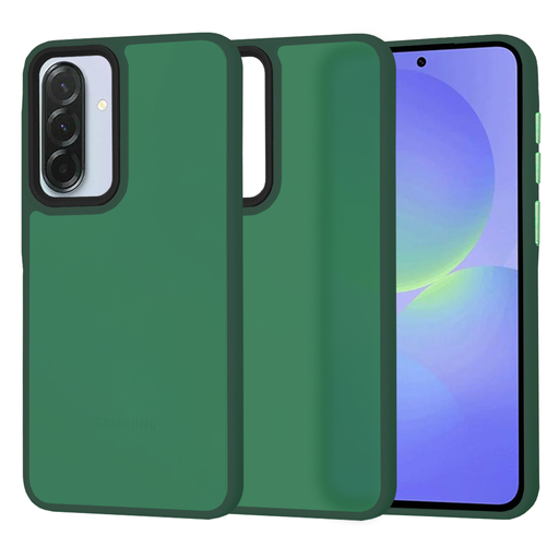 Techsuit - HaloFrost sorozat - Samsung Galaxy A36 5G - Éjféli zöld tok Techsuit - HaloFrost sorozat - Samsung Galaxy A36 5G - Éjféli zöld tok