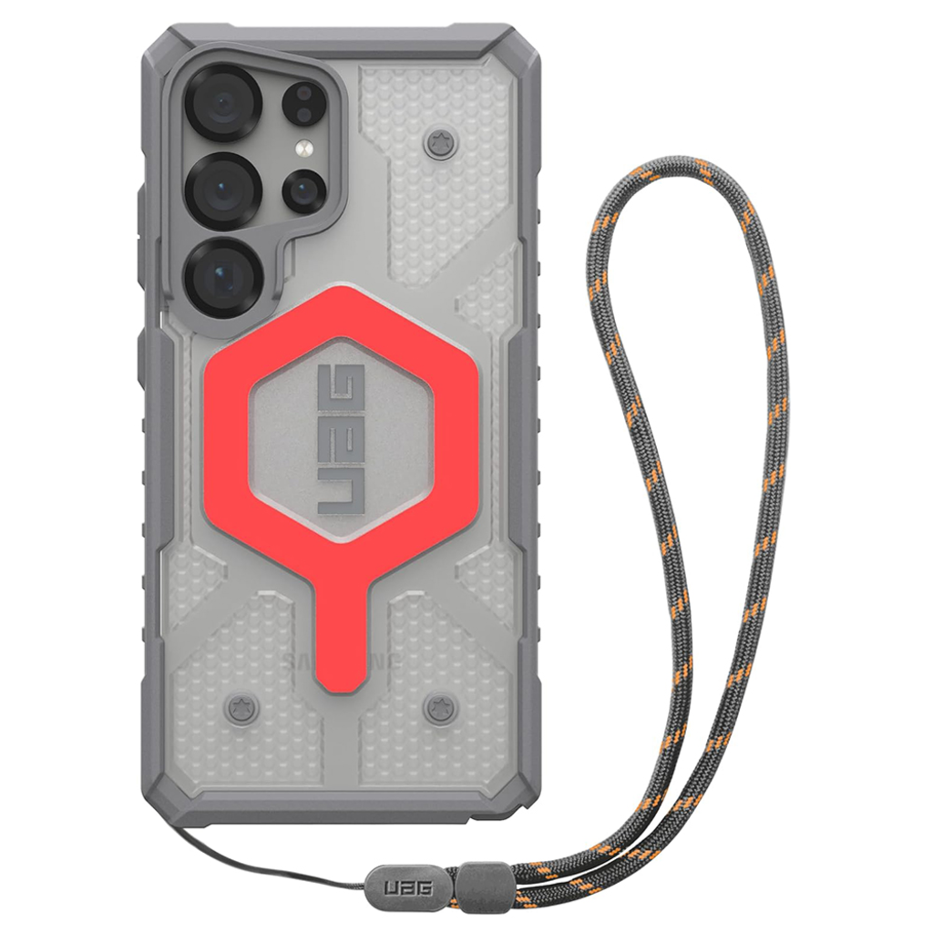  UAG - Pathfinder Clear MagSafe - Samsung Galaxy S25 Ultra - Aktív Láva Pánt tok - 1