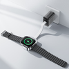  Acefast - Okosóra Vezeték nélküli Töltő (E21) - iWatch-hoz, 5W, Type-C Kábellel, Széleskörű Kompatibilitás, Hordozható - Ezüst - 4. kép