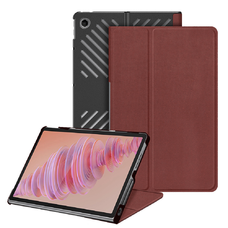  Techsuit - FoldPro - Lenovo Tab Plus - Piros tok