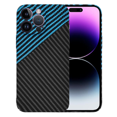  Techsuit - Carbonite FiberShell - iPhone 14 Pro Max - Kék Pulzus tok