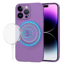  Techsuit - SoftFlex MagSafe - iPhone 14 Pro Max - Lila tok