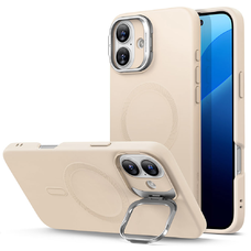  ESR - Felhőpuha HaloLock Kitámasztó - iPhone 16 Plus - Világos Barna tok