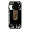 LCD kijelző + Érintőegység + Előlap Samsung S916 Galaxy S23+ Grafit (Szervíz Pack) - 0. kép