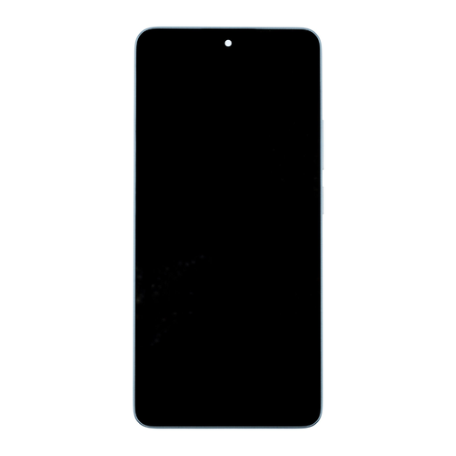 LCD kijelző + érintőpanel + előlapi borítás Xiaomi Redmi Note 13 4G Ice Blue,