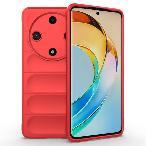 Techsuit - Varázspajzs - Honor Magic6 Lite - Piros tok Techsuit - Varázspajzs - Honor Magic6 Lite - Piros tok
