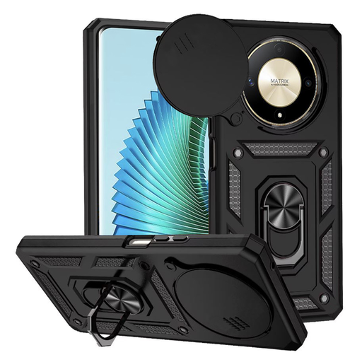 Techsuit - CamShield Sorozat - Honor Magic6 Lite - Fekete tok Techsuit - CamShield Sorozat - Honor Magic6 Lite - Fekete tok