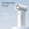  JisuLife - Prémium kézi ventilátor (Life9) - LED digitális kijelzővel, 3600mAh, Type-C, 5 fokozatú szélsebesség - Rózsaszín - 1. kép