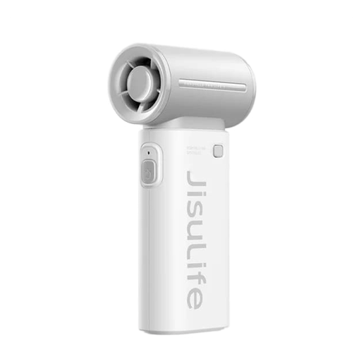  JisuLife - Prémium Kézi Ventilátor (Life9) - Type-C, 5 Szélsebesség, 3600mAh - Szürke