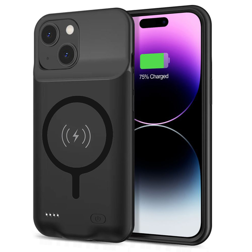 Techsuit - Power Pro MagSafe Akkumulátoros Tok - iPhone 15 - 7000mAh - Fekete tok Techsuit - Power Pro MagSafe Akkumulátoros Tok - iPhone 15 - 7000mAh - Fekete tok