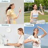  JisuLife - Prémium kézi ventilátor Life5 Plus (FA43) - Hordozható, Type-C, 4000mAh, 5 sebességfokozat - Mentazöld - 3. kép