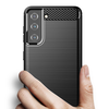  Techsuit - Karbon Szilikon - Samsung Galaxy S21 Plus 5G - Fekete tok - 1. kép