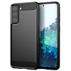 Techsuit - Karbonszilikon - Samsung Galaxy S21 - Fekete tok thumbnail