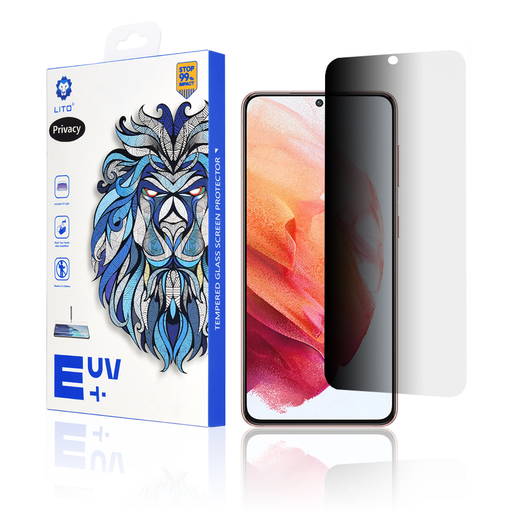 Lito - 3D UV Üveg - Samsung Galaxy S21 - PRIVACY védőfólia.