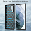  Techsuit - Karbon Szilikon - Samsung Galaxy S22 Ultra - Fekete tok - 4. kép