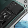  Techsuit - CamShield sorozat - Samsung Galaxy S22 Ultra 5G - Fekete tok - 2. kép