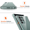  Techsuit - Ütésálló Átlátszó Szilikon - Samsung Galaxy S22 Ultra 5G - Átlátszó tok - 2. kép